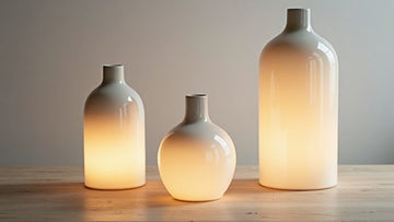 Glass and Ceramic Lampshades for Scandinavian Style Homes