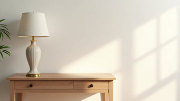 How to Style a Console Table with a Table Lamp