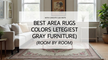 Best Area Rug Colors for Gray Furniture (Room by Room)