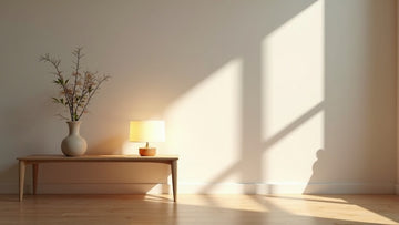 Lampshade Styling for Minimalist Shelves and Surfaces