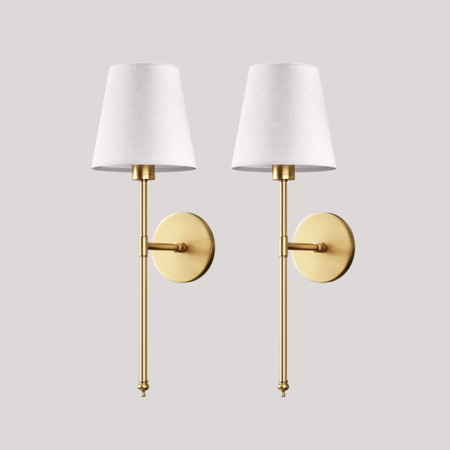 Albin Wireless Wall Sconces (Set of 2)