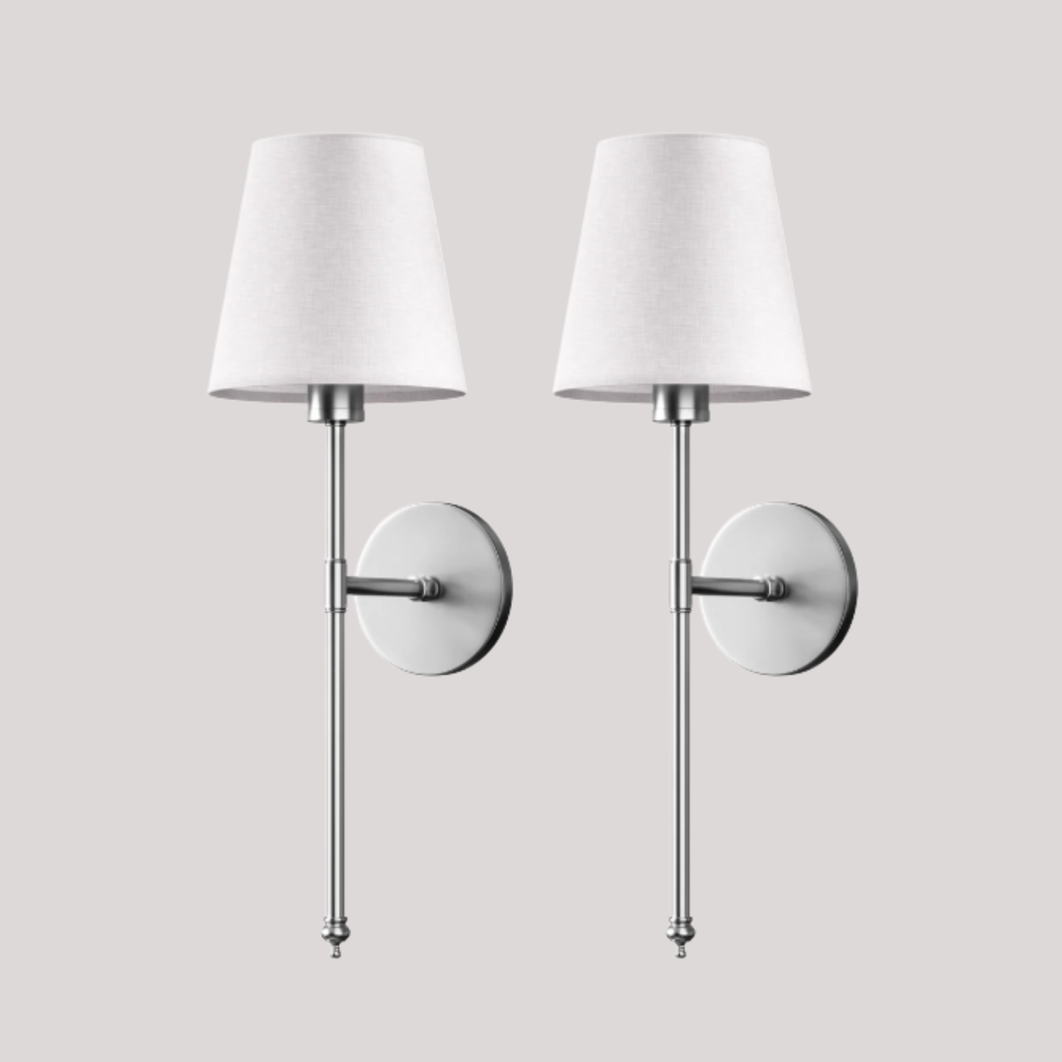 Albin Wireless Wall Sconces (Set of 2)