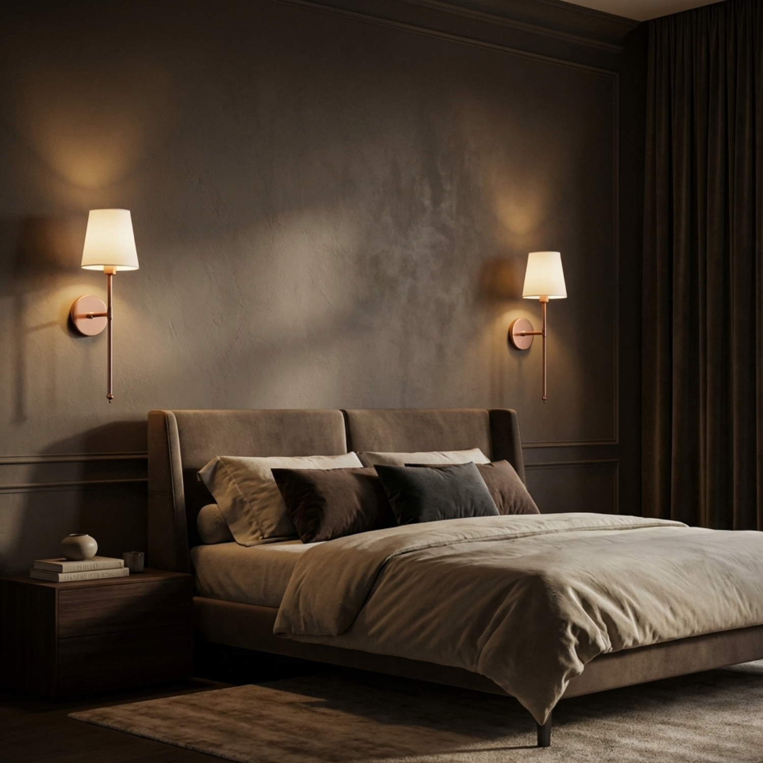 Albin Wireless Wall Sconces (Set of 2)