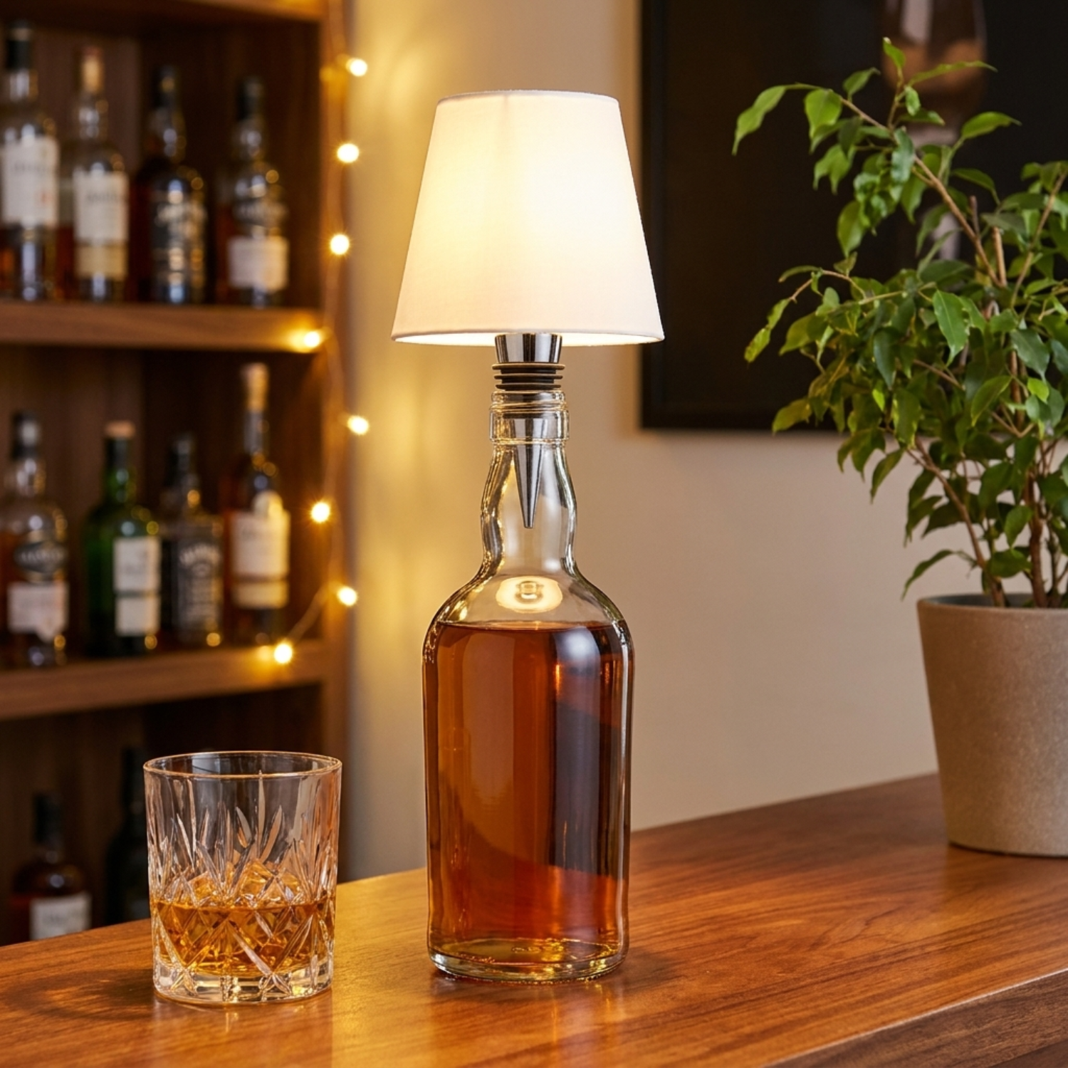Asger Wireless LED Bottle Lamp