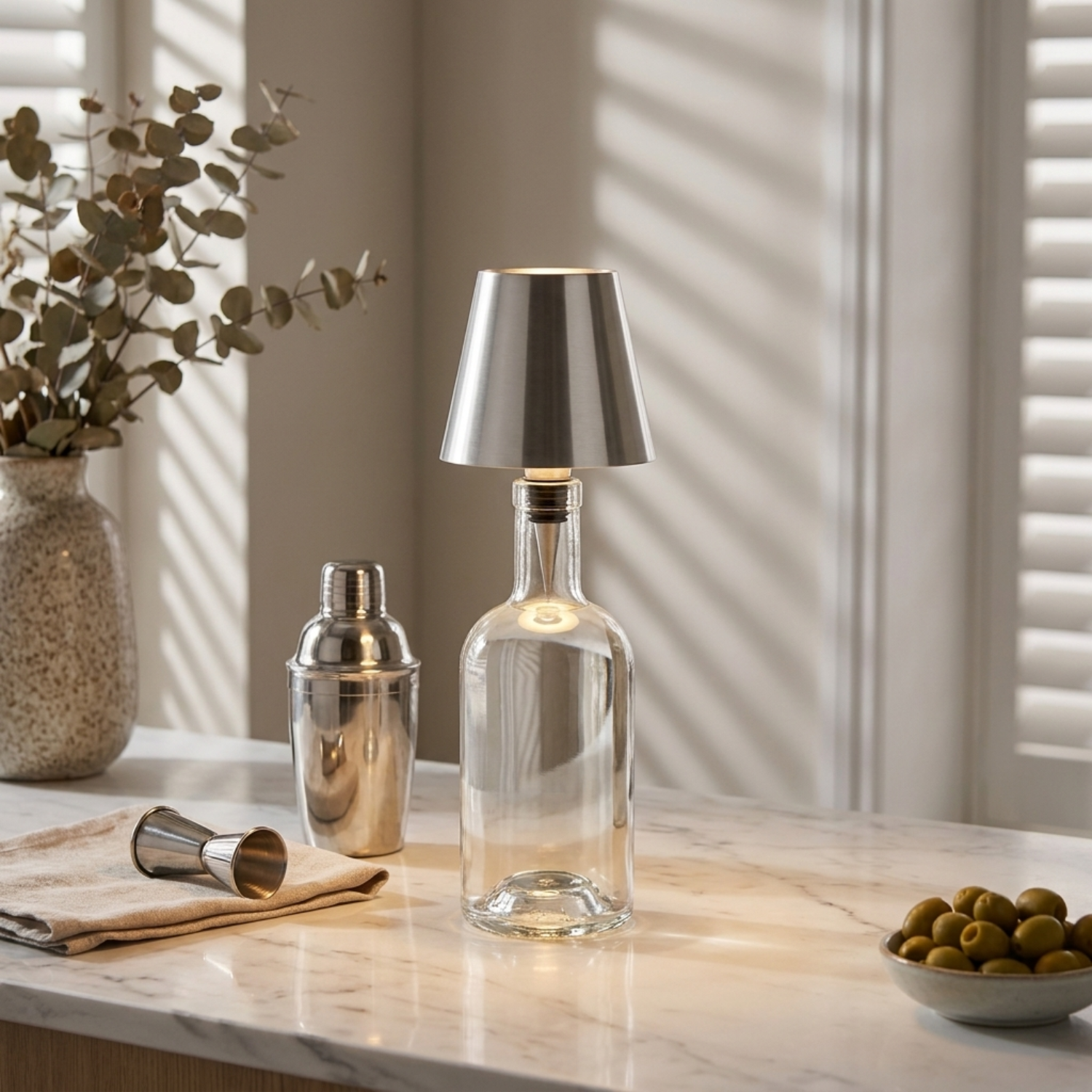 Asger Wireless LED Bottle Lamp
