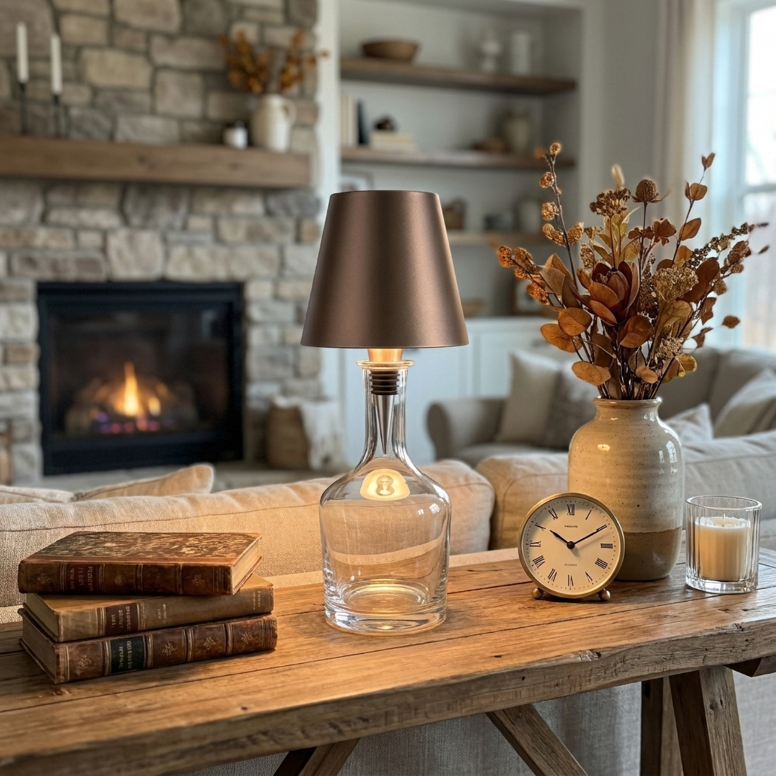 Asger Wireless LED Bottle Lamp