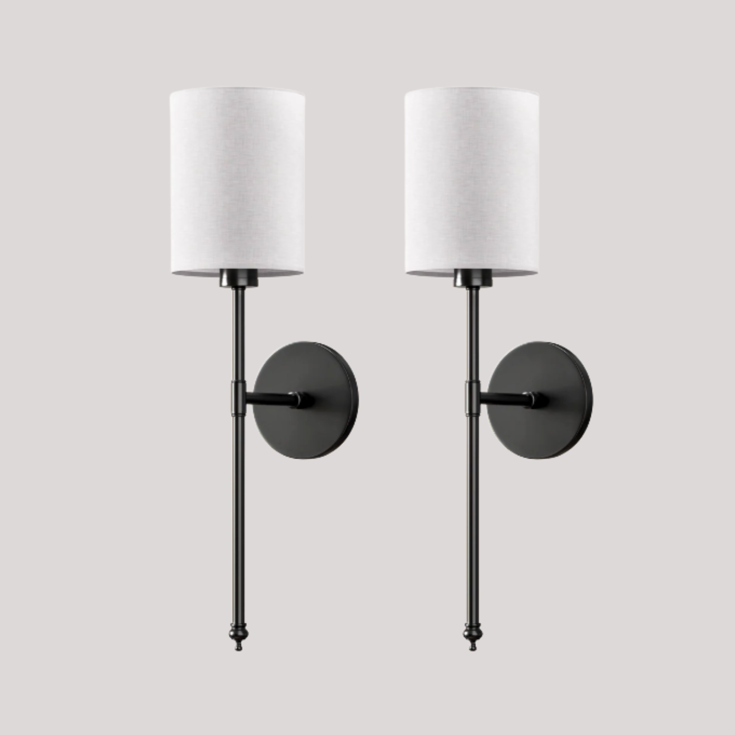 Eldar Wireless Cylindrical Wall Lights (Set of 2)