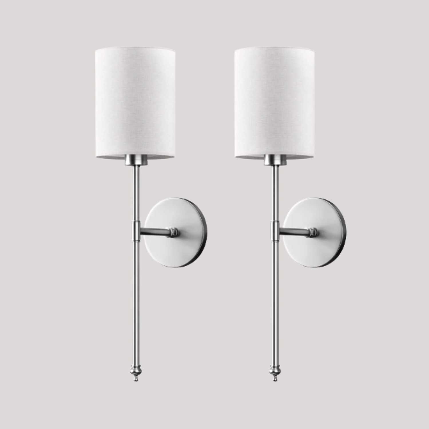 Eldar Wireless Cylindrical Wall Lights (Set of 2)